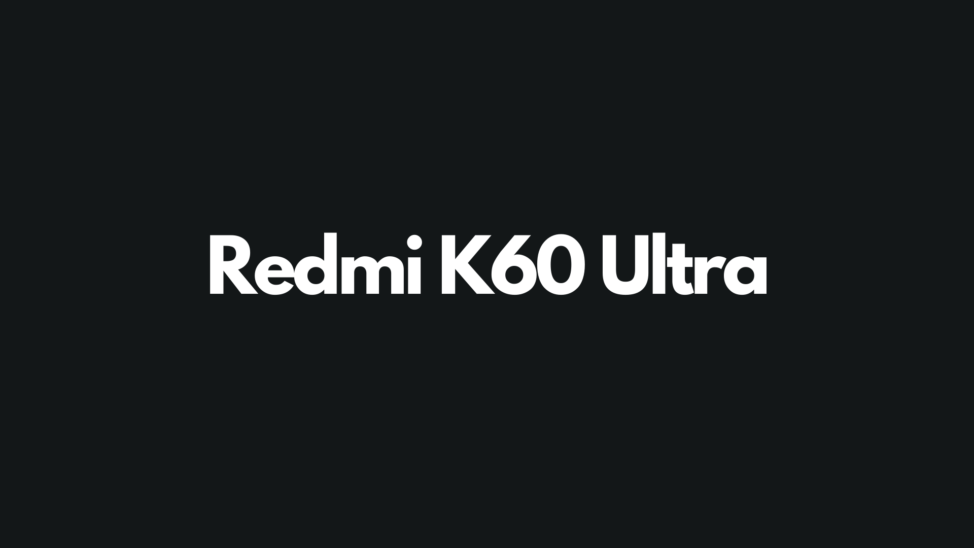 Redmi K60 Ultra fiyat ve özellikleri nelerdir?