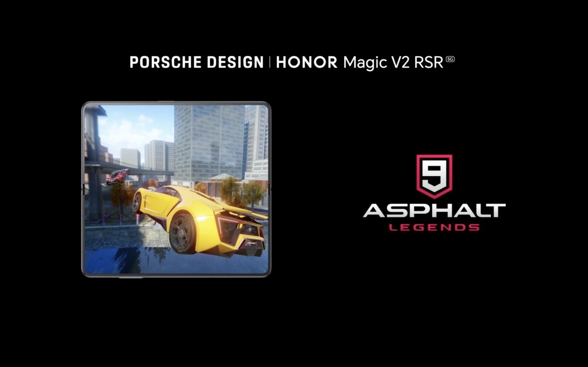 Asphalt 9: Legends collaboration from Honor and Gameloft