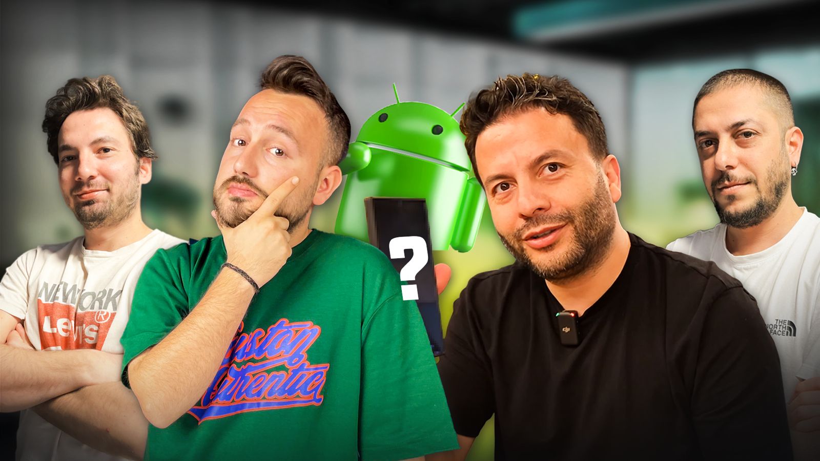 Who uses which Android phone in the office?