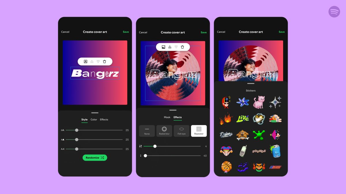 Spotify artık çalma listeleriniz için özel kapak resmi oluşturmanıza olanak tanıyor