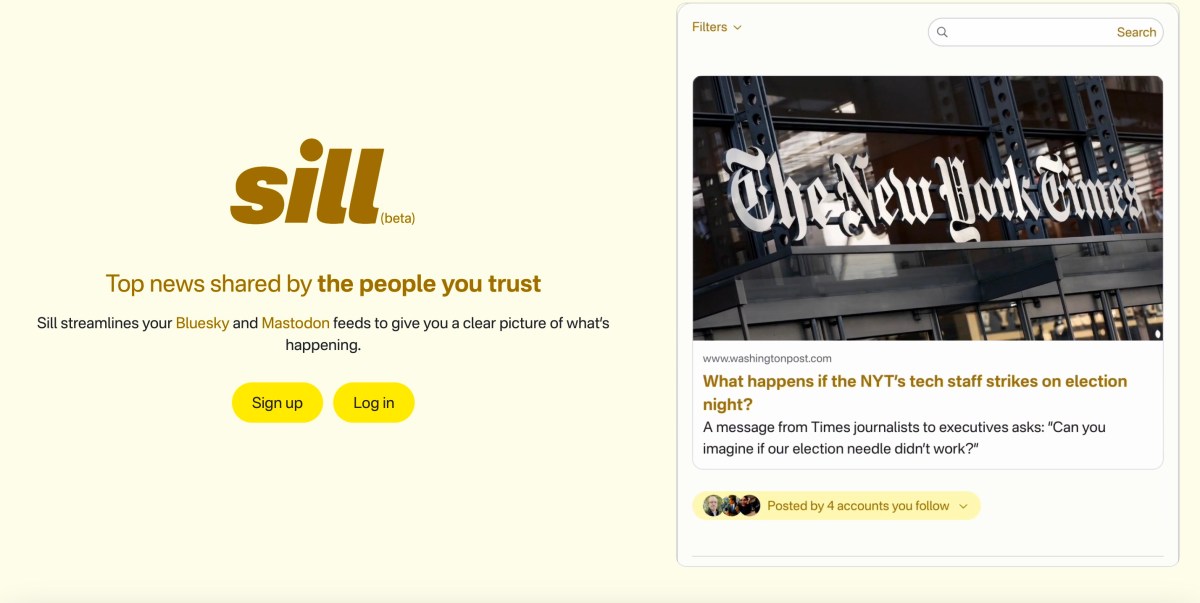 Sill’in yeni uygulaması Bluesky ve Mastodon ağlarınızdaki en iyi bağlantıları bir araya getiriyor