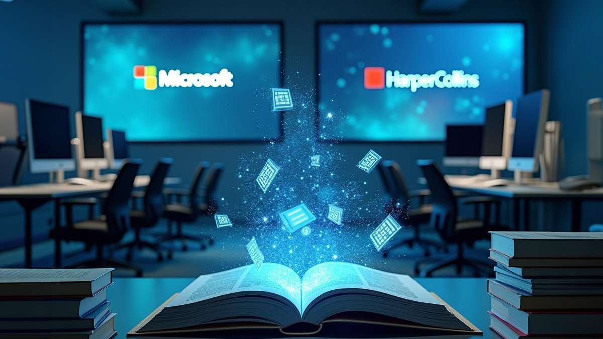 Microsoft Signs Agreement with HarperCollins: Training AI Models for New ‘Non-Fiction’ Content