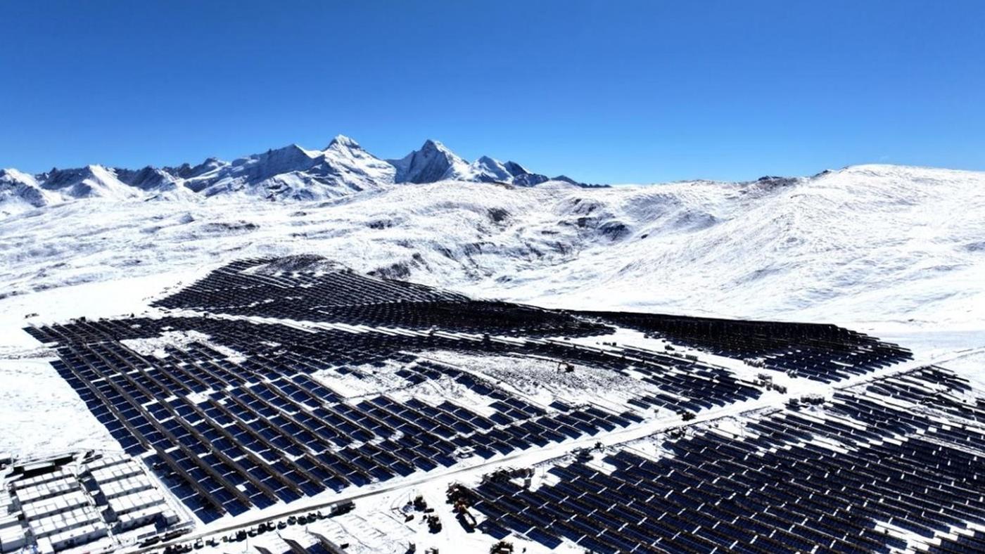 The world’s highest altitude solar power plant was established