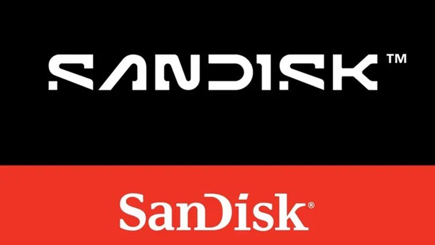 SanDisk changed the logo it had used since 1995