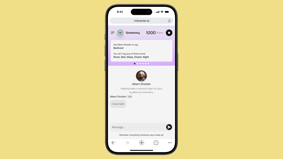 AI girişimi Character AI, web’deki oyunları test ediyor