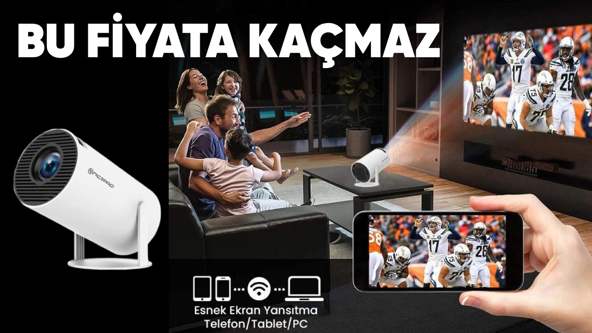 Şok Sells Very Cheap Projection Devices! Compatible with Android and iOS