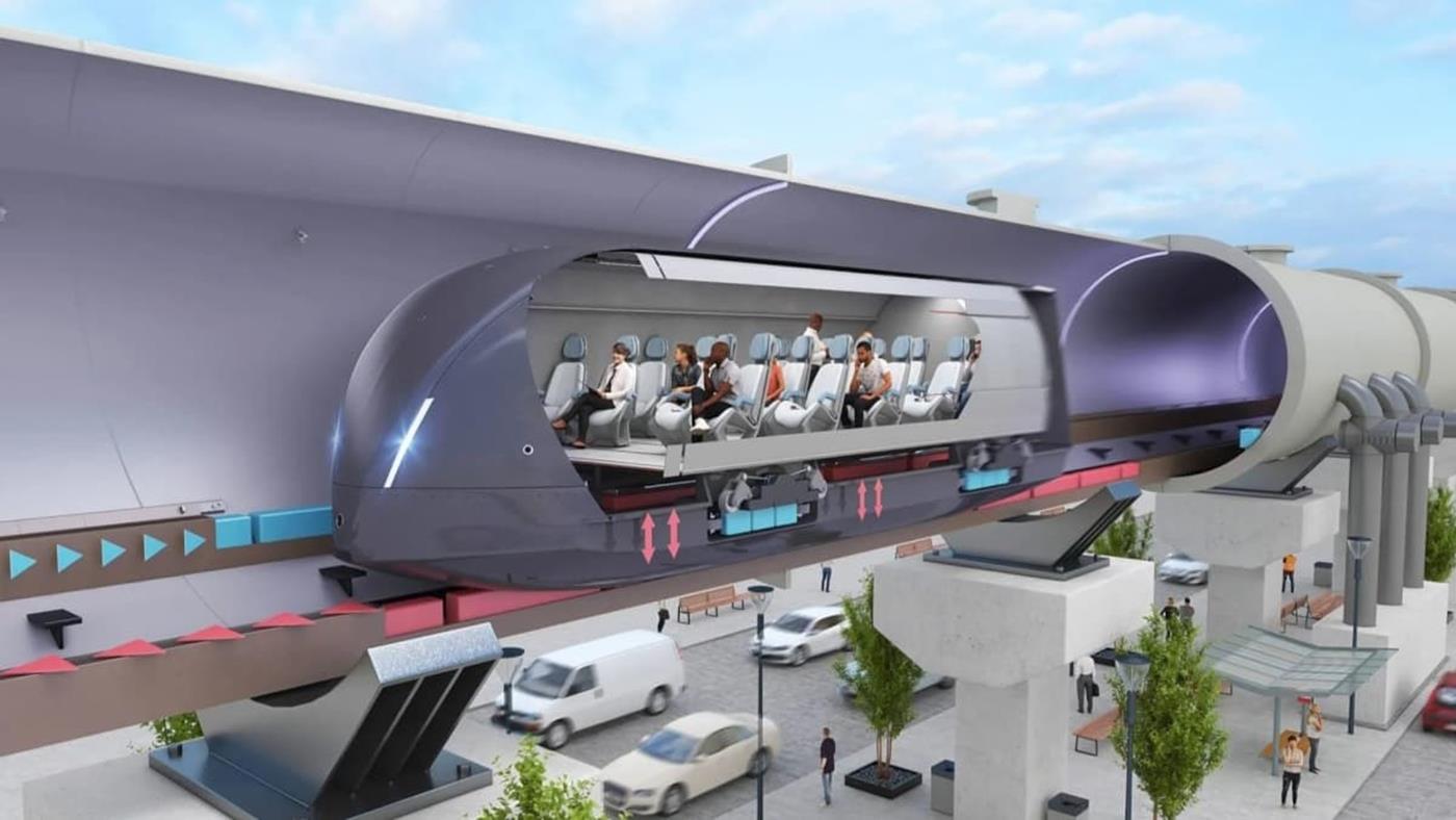 China is implementing its own hyperloop project