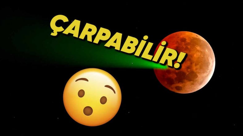 The asteroid passing the Earth has now headed towards the Moon.