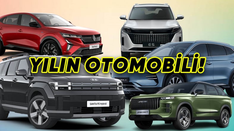 2025 candidates for the car of the year in Türkiye