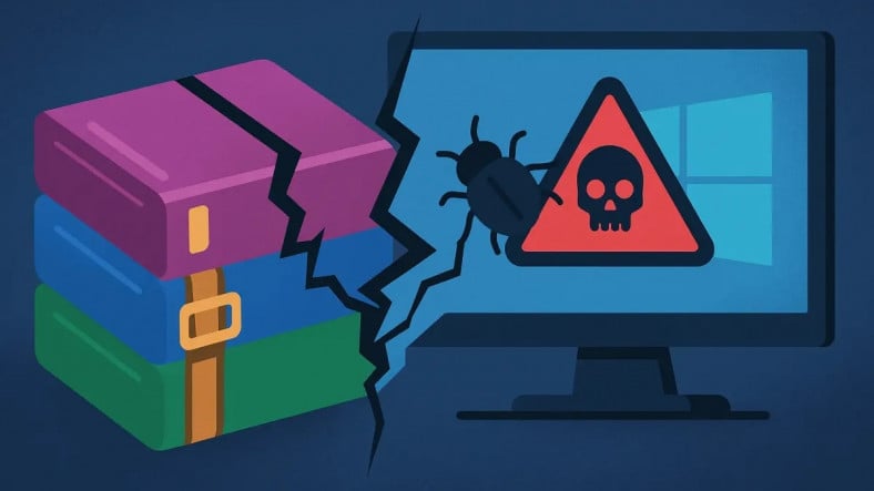 Safety vulnerability was detected in Winrar